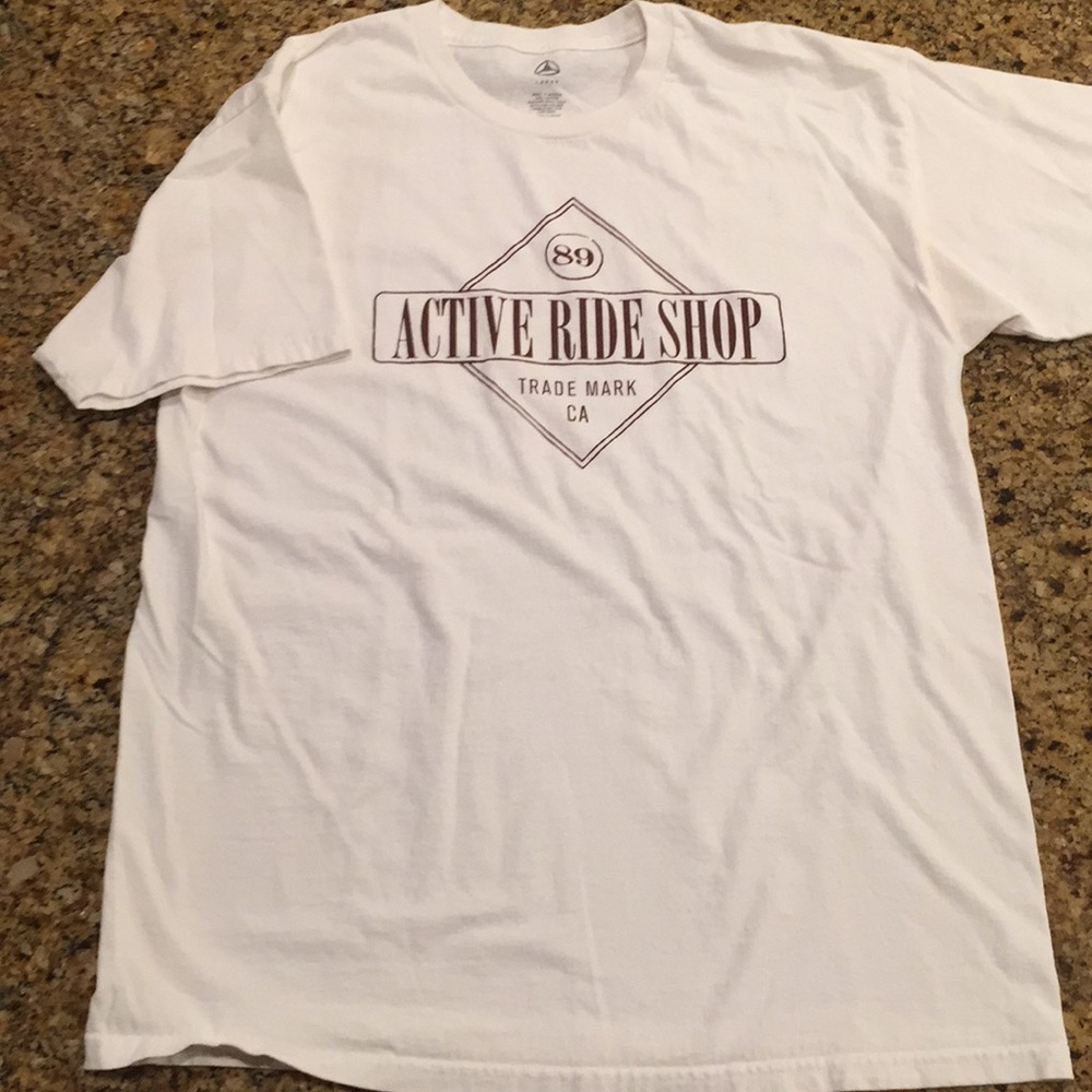 Active Ride Shop White Short Sleeve T Shirt
